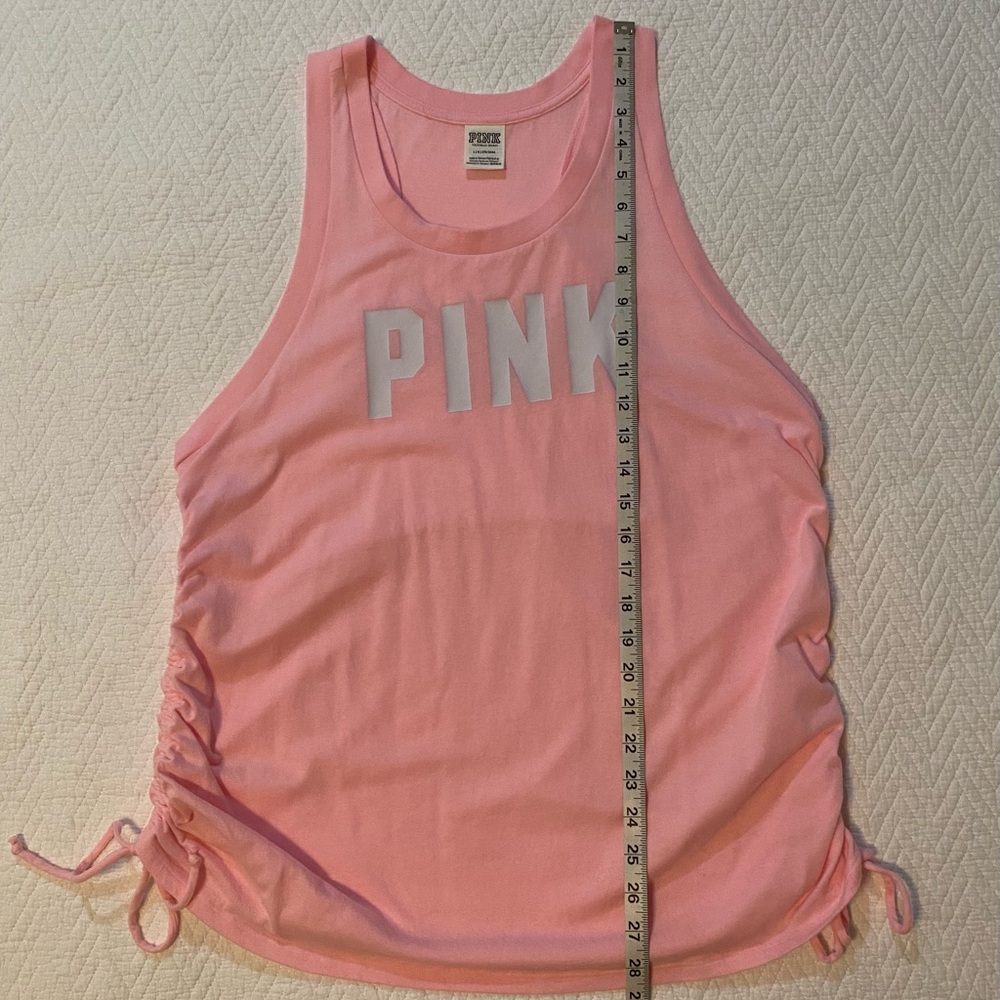 PINK Ruched Tank - Picture 3 of 5